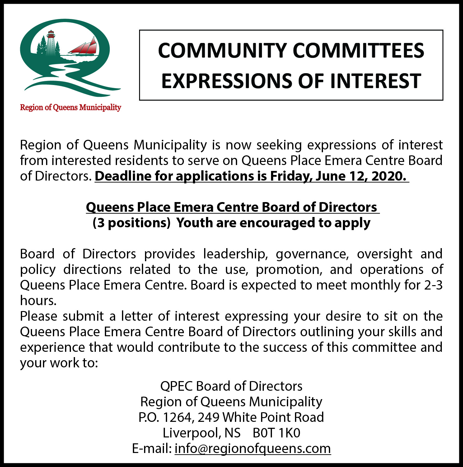 QPEC BOD Community Interest Ad June 2020 01