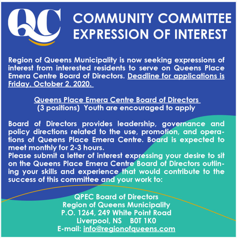 QPEC BOD Community Interest Ad October 2020 01