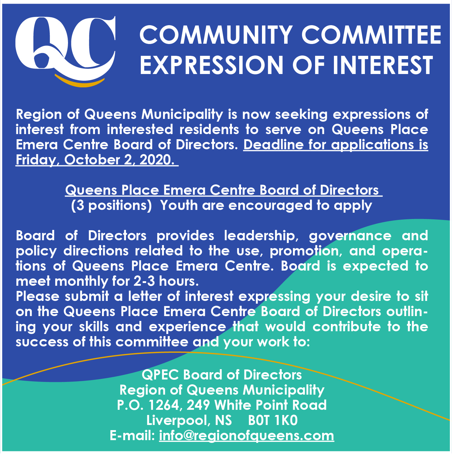 QPEC BOD Community Interest Ad October 2020 01