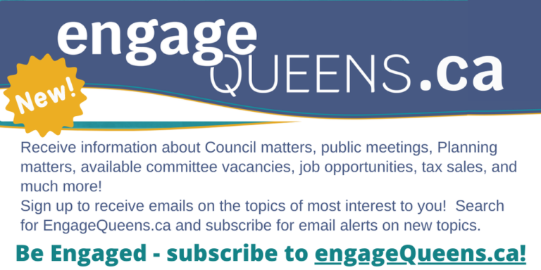 Engage Queens website