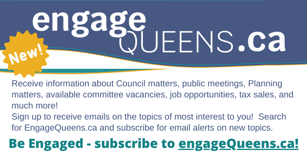 Engage Queens website