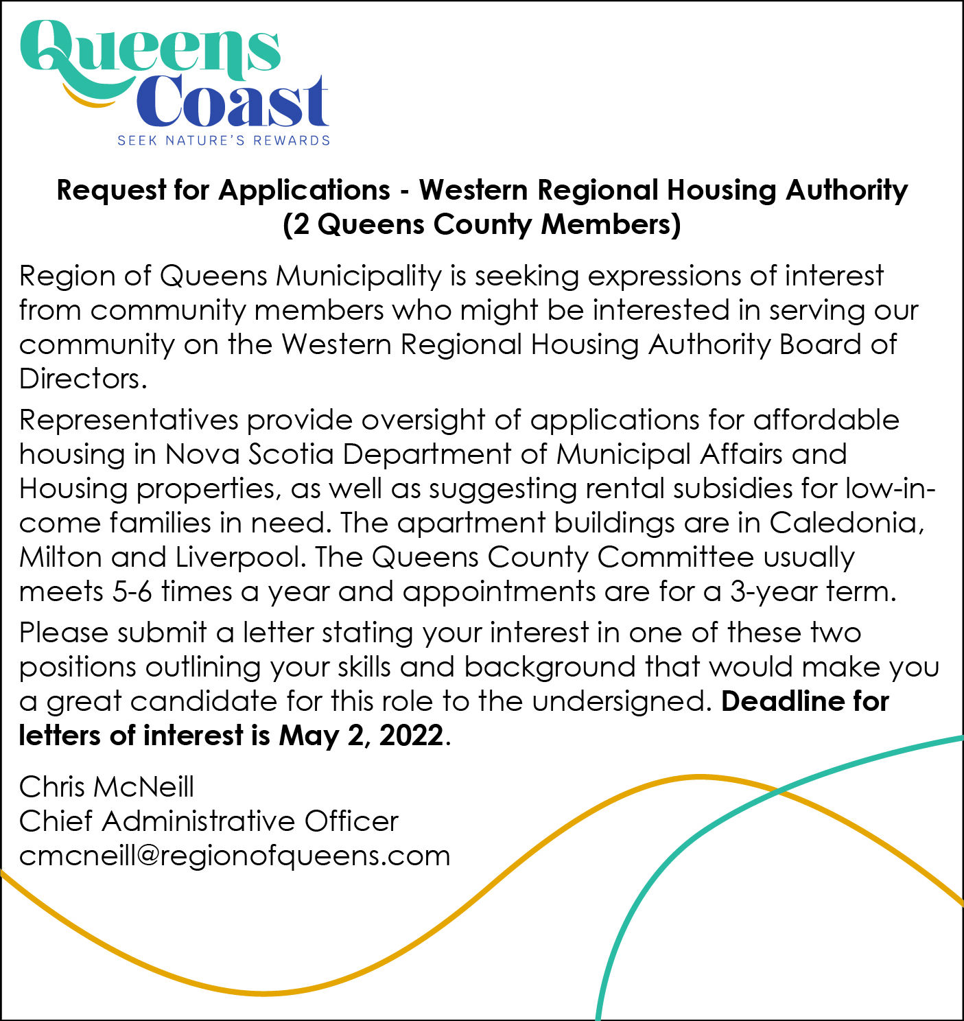 Western Regional Housing Authority 2022 EOI 01