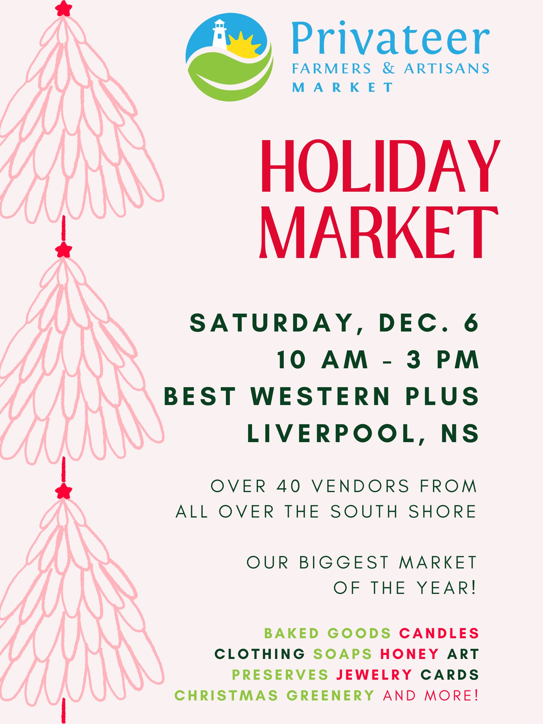 2025 Privateer Farmers & Artisans Holiday Market