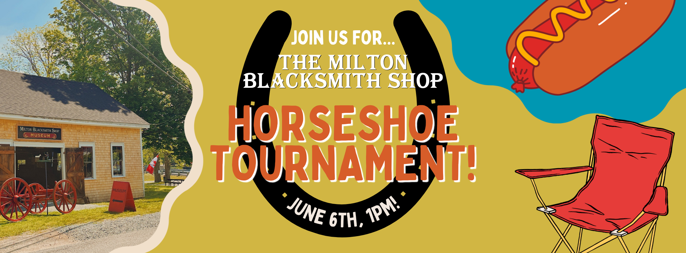 Milton Blacksmith Shop Horseshoe Tournament!