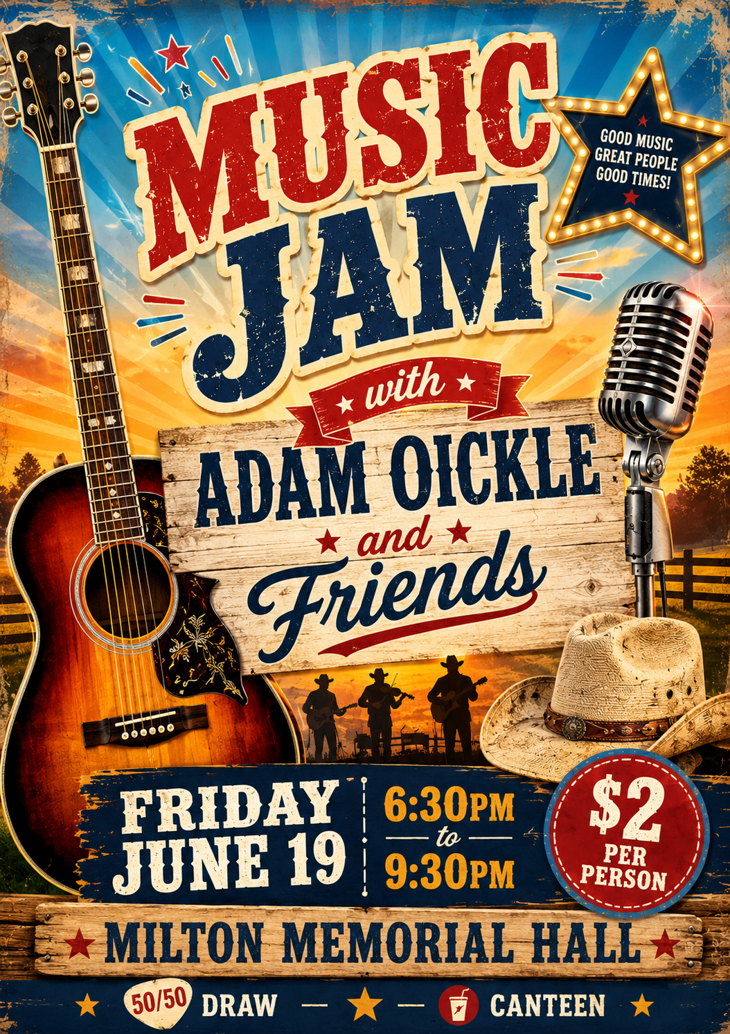 Jam Session with Adam Oickle and Friends