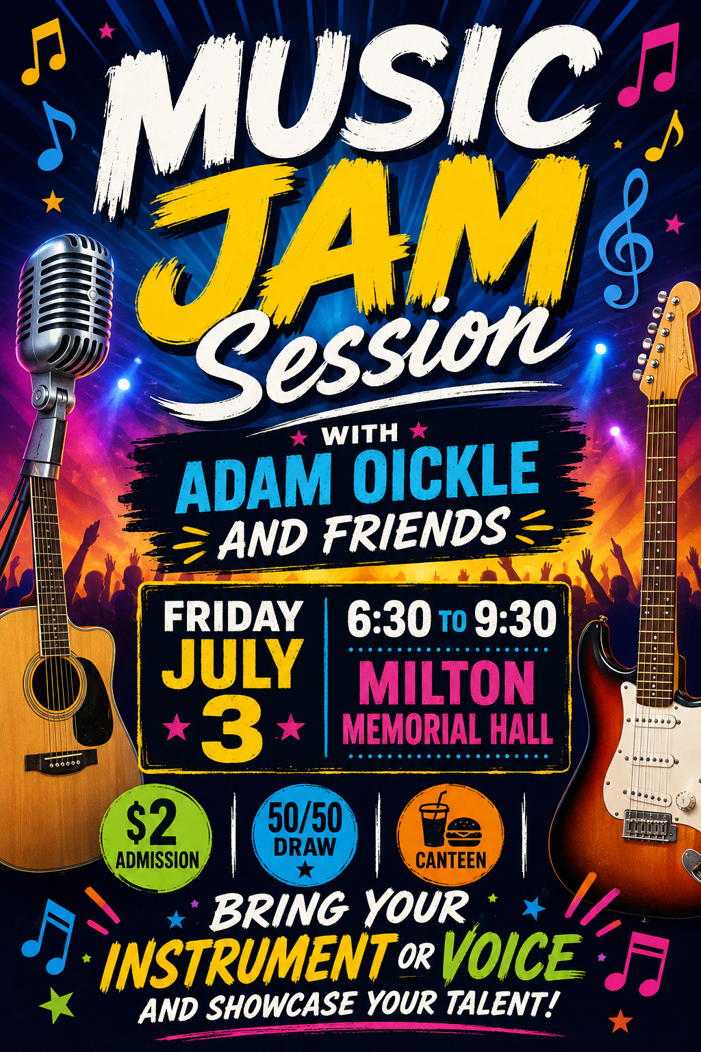 Jam Session with Adam Oickle and Friends