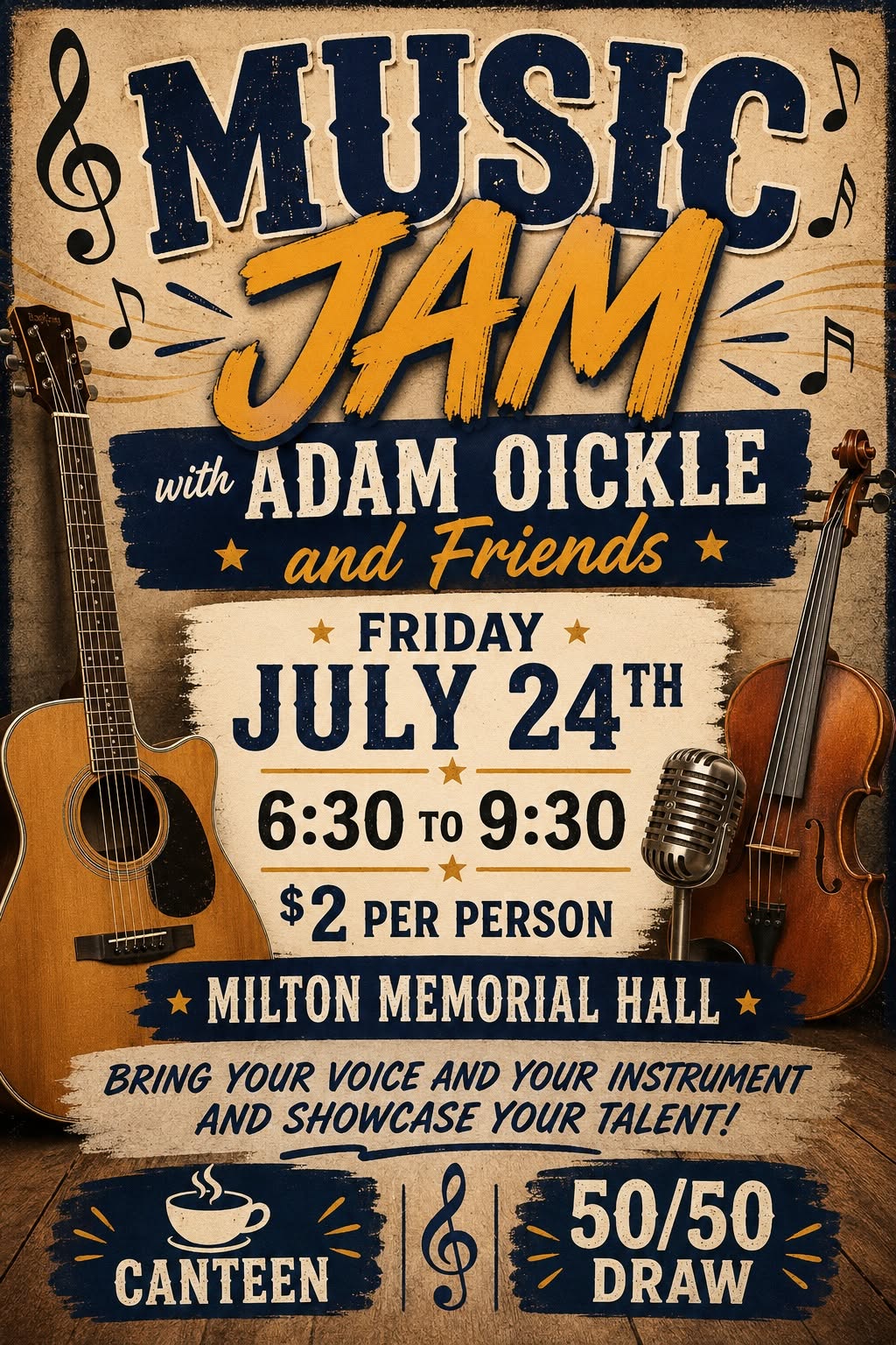Jam Session with Adam Oickle and Friends