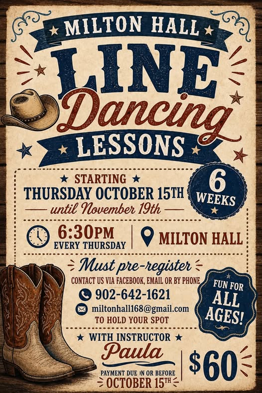 Line Dancing Lessons